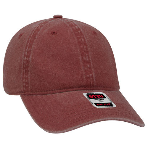 18-202 PIGMENT DYED DAD CAP