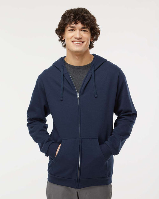 3331 ZIPPER FLEECE HOODIE