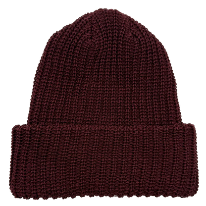MOUNTAIN CHUNKY KNIT CUFFED BEANIE
