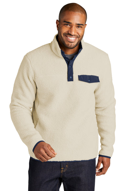 F140 CAMP FLEECE SNAP PULLOVER