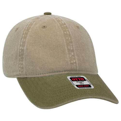 18-202 PIGMENT DYED DAD CAP