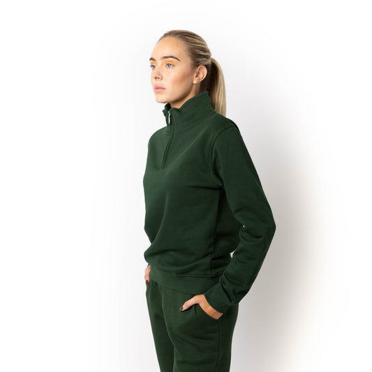 HERO-4020 MIDWEIGHT QUARTER ZIP SWEATSHIRT
