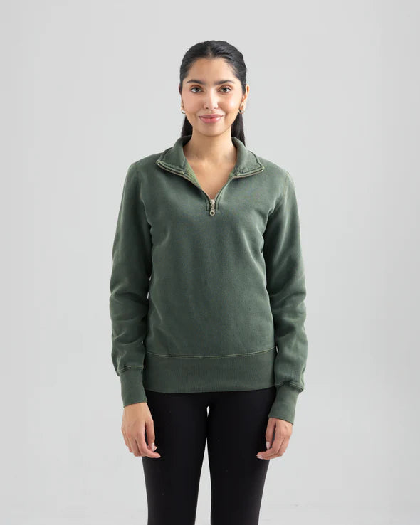 W1652 TREMBLANT QUARTER ZIP MOCK NECK