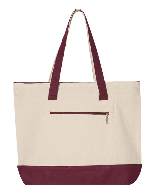 Q1300 ZIPPERED 19L TOTE BAG