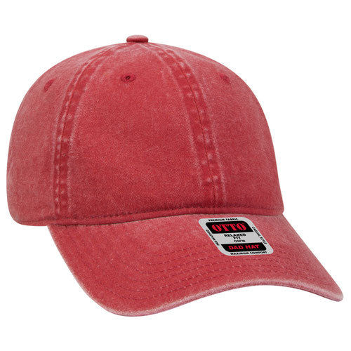 18-202 PIGMENT DYED DAD CAP