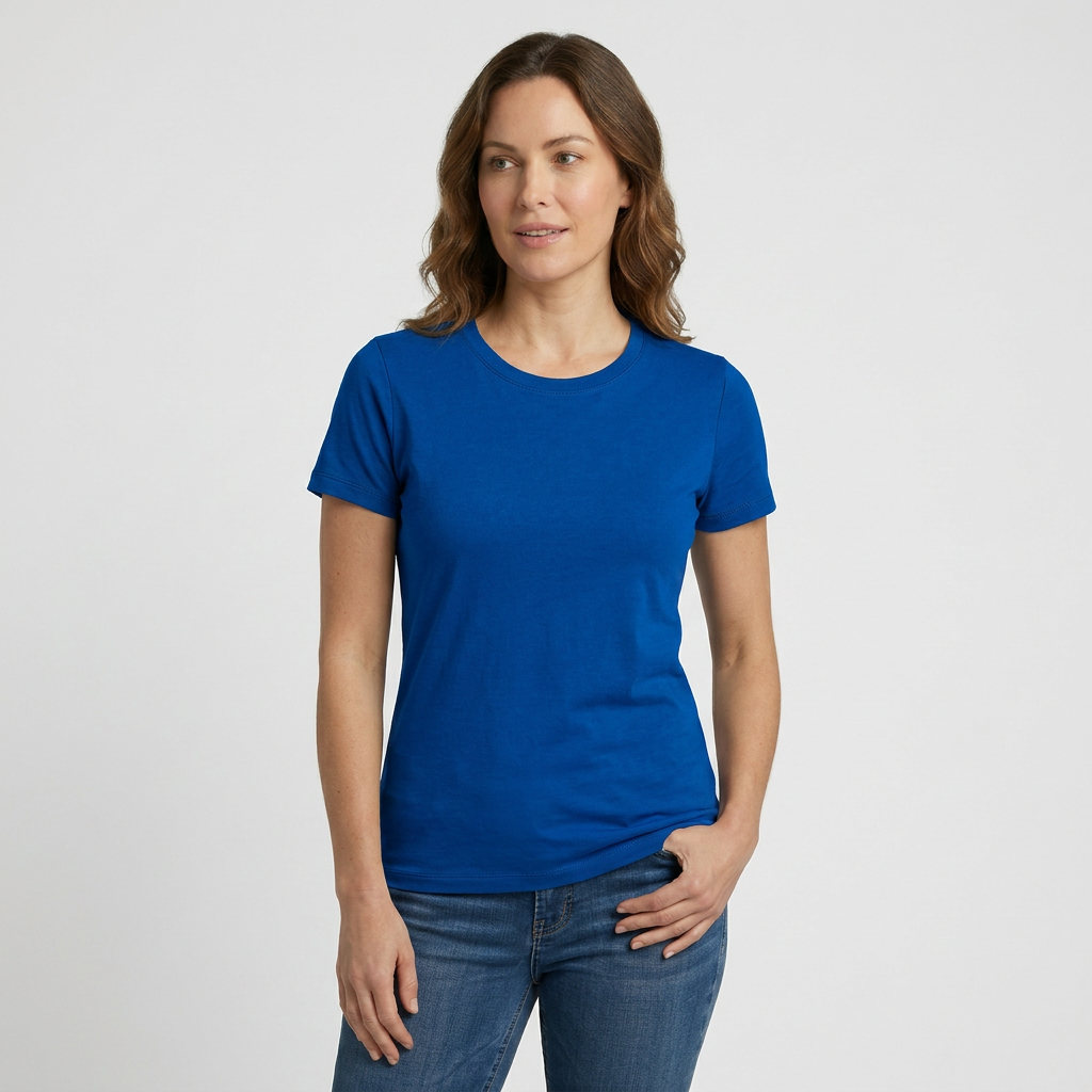 6601 WOMENS BASIC SHORT SLEEVE TEE