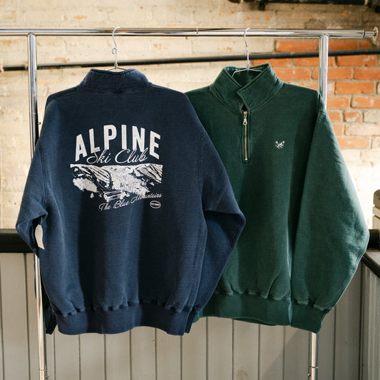 W2002 SPIRIT BEAR POLO QUARTER ZIP SWEATSHIRT