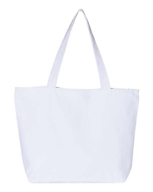 Q611 ZIPPERED 25L TOTE BAG