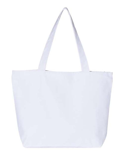 Q611 ZIPPERED 25L TOTE BAG
