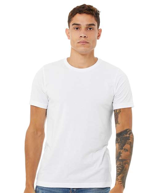 3001CVC HEATHER JERSEY TEE
