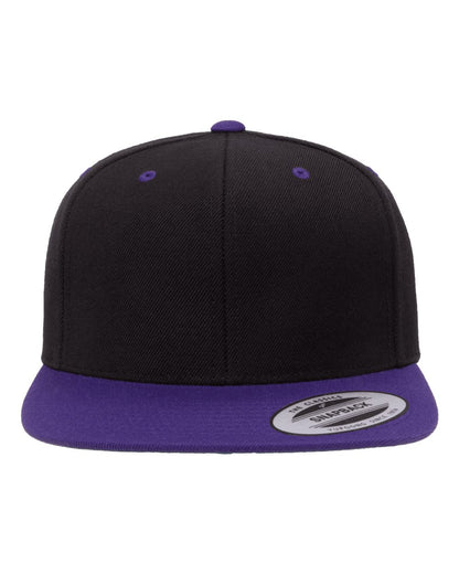 6089M PREMIUM FLAT BILL SNAPBACK CAP