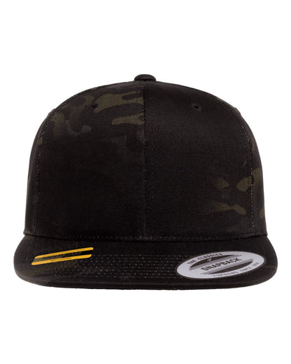 6089M PREMIUM FLAT BILL SNAPBACK CAP