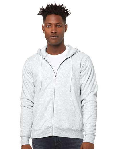 BELLA + CANVAS - 3739 SPONGE FLEECE FULL ZIP HOODIE