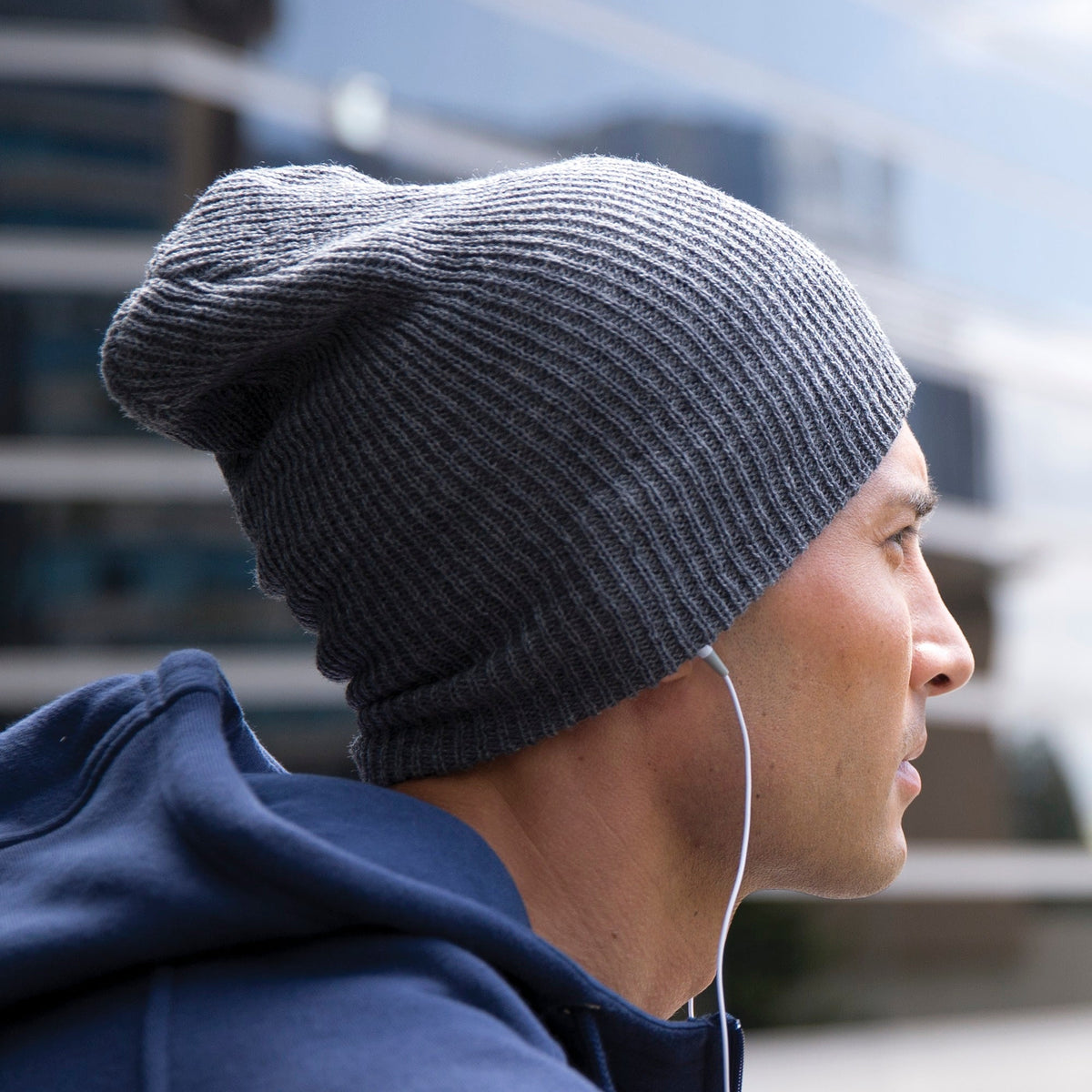 C112 EVERYDAY RIB SLOUCH BEANIE