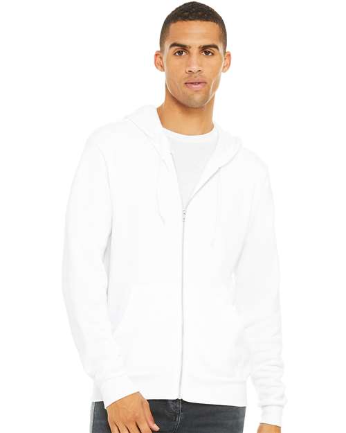 BELLA + CANVAS - 3739 SPONGE FLEECE FULL ZIP HOODIE