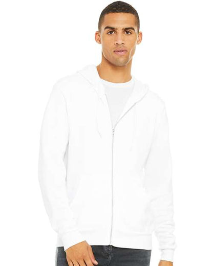 BELLA + CANVAS - 3739 SPONGE FLEECE FULL ZIP HOODIE
