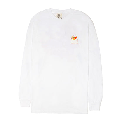 Thank You Long Sleeve - White