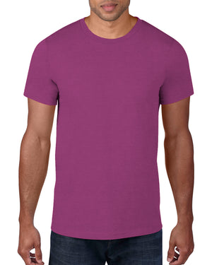 980 Gildan Softstyle® Lightweight T-Shirt Heather Blue – Detail Basics  Canada