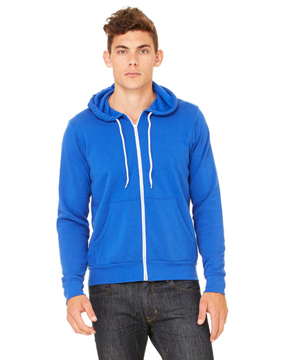 BELLA + CANVAS - 3739 SPONGE FLEECE FULL ZIP HOODIE