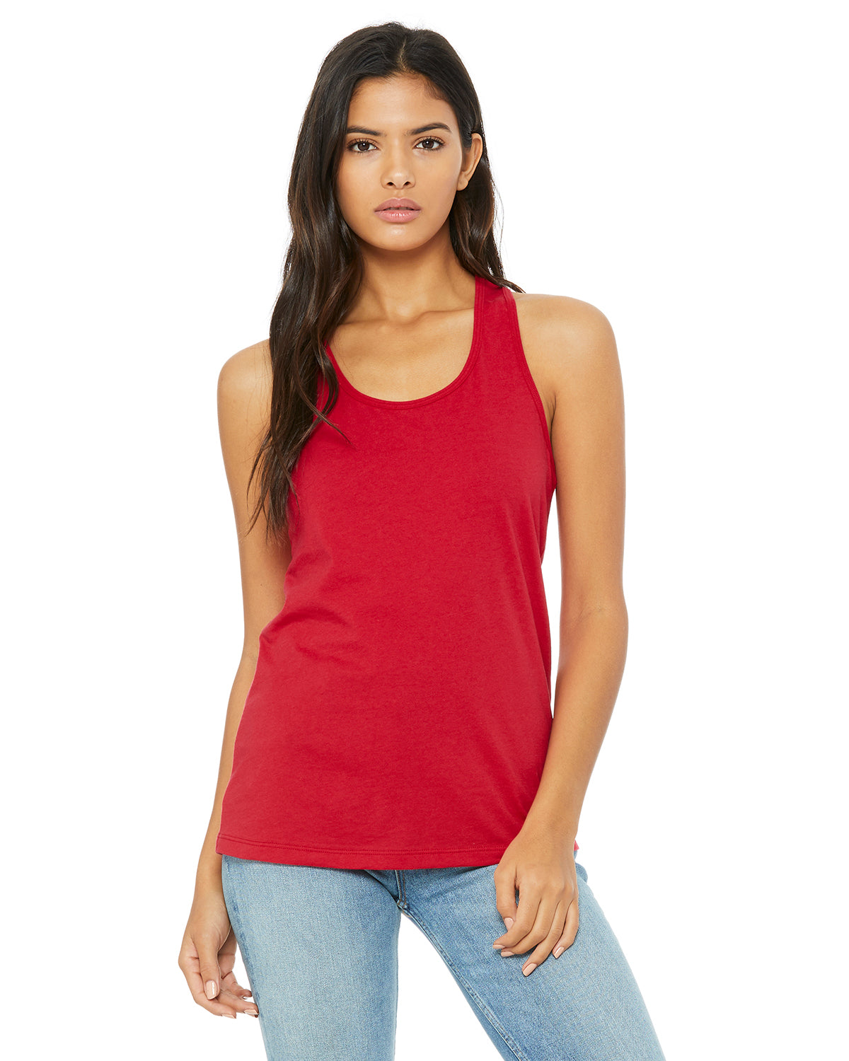 6008 WOMEN'S JERSEY RACERBACK TANK
