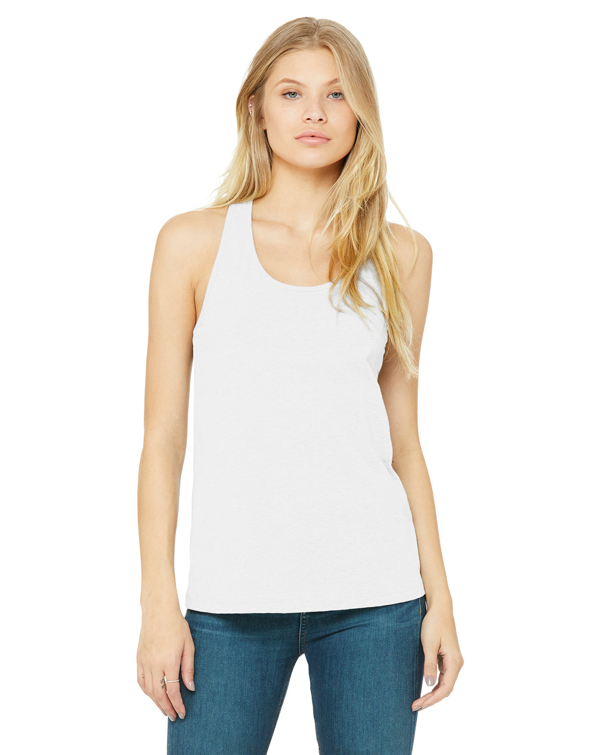 6008 WOMEN'S JERSEY RACERBACK TANK
